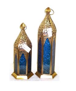 Linterna marroquí personalizada, nueva decoración de boda para interiores y exteriores de Metal hecha a mano para festivales, Navidad con logotipo personalizado - Product Image 1