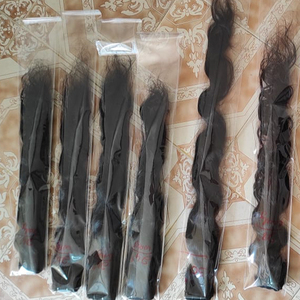 INCREÍBLE OFERTA EN LA MEJOR CALIDAD DE EXTENSIÓN DE CABELLO HUMANO ALINEADO CON CUTÍCULAS SIN TRATAR DE TEMPLO VIRGEN PREMIUM - Product Image 1