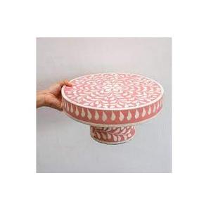 Soporte de pastel con incrustaciones de hueso para fiesta de cumpleaños, calidad superior, precio al por mayor, 100% - Product Image 4