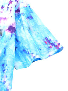 Venta al por mayor personalizar camiseta de los hombres Tie Dye verano desgaste transpirable algodón manga corta impreso camisetas - Product Image 3