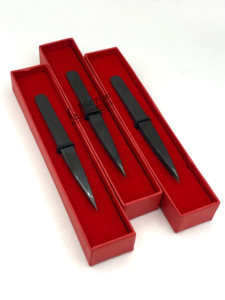 Professionnel meilleur Design noir Plasma pleine plaine en acier inoxydable pince à épiler Extension de sourcils Logo personnalisable Instrument de beauté - Product Image 3