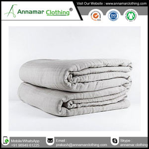 High Quality 100% Pure Organic Cotton <b>Blankets</b> Baby Swaddle For Sale - Product Image 6