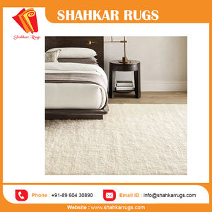 Tapis en laine de haute qualité avec hauteur de pile en peluche nouvelle conception de texture doucement côtelée finition organique finition organique haut de finition - Product Image 5