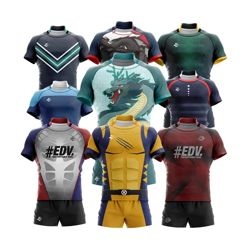 Lage Moq Hoge Kwaliteit Rugby Union Uniform