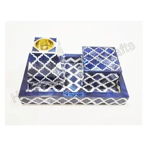 Latest Design Resin Incense Bakhoor Burner Tray Set with Wholesale Rate Moroccan Design Resin Bakhoor Madkan Incense Burner Set