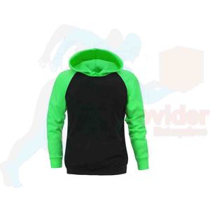 Sudadera con capucha de invierno sólida de ganchillo bordada con logotipo personalizado OEM para hombres con impresión digital - Product Image 4