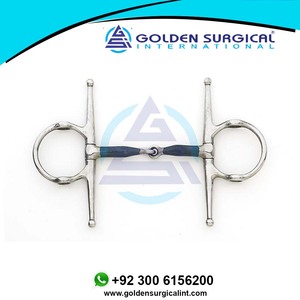 เหล็กสีฟ้าร่วมเต็มแก้มปิดปากบิต/อานขี่อังกฤษบิต/ม้าคว้าบิตซัพพลายเออร์ - Product Image 4