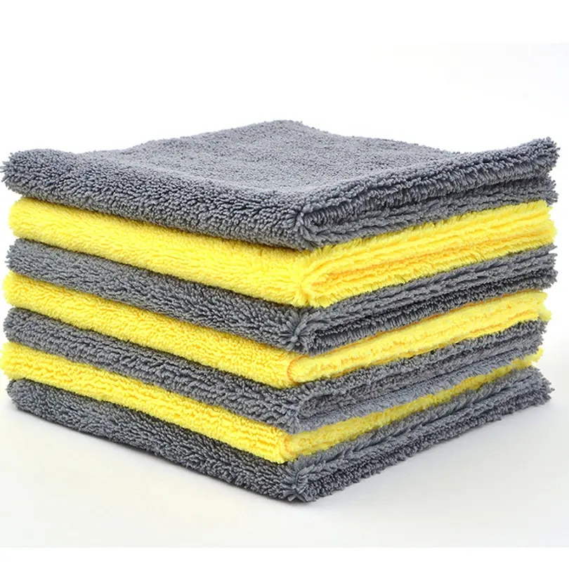 Super absorbent and custom drying microfiber cloth for floor cleaning towel