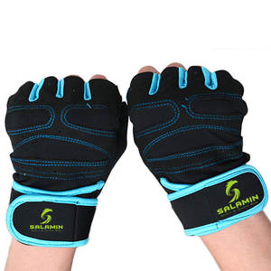 Guantes de poliéster unisex con logotipo personalizado para entrenamiento, populares en Europa para culturismo y entrenamiento deportivo - Product Image 3