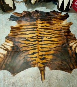 Nefertiti cao cấp ngựa vằn mô hình <span class=keywords><strong>in</strong></span> hạt da bò tóc vết thấm cho trang trí nội thất ghế Sofa Gối (35-40 sqft) - Product Image 6