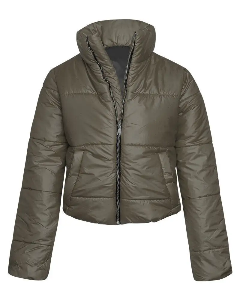 Высококачественные женские зимние укороченные куртки, Женская мягкая куртка-бомбер, пуховая куртка