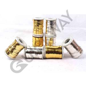 เงิน2025เช็คสีม่วงทองแท่งลวดฝรั่งเศสด้ายหยาบลวดพันแบบแบนเย็บปัก - Product Image 3