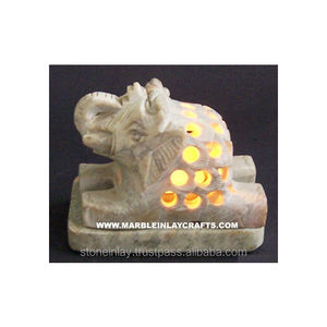 Lámparas de Vela de Piedra de Jabón Hechas a Mano - Product Image 1