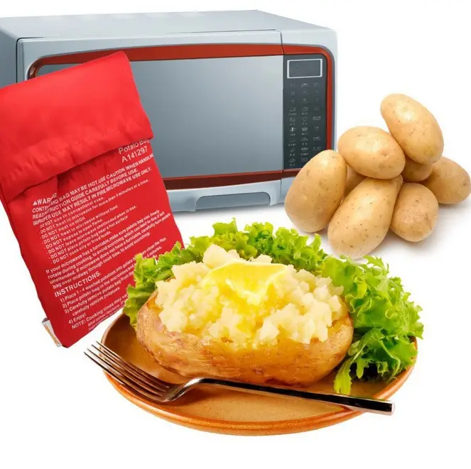 Affordable Wholesale Supplier Baked Custom Maker Cooking Microwave Potato Bag