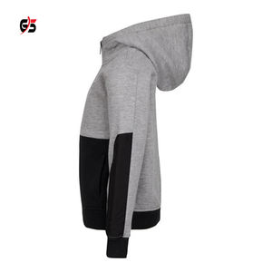 Sudadera con capucha para mujer, de alta calidad, 100% algodón, ropa para exteriores, con Logo personalizado, cremallera completa, lisa, Blanca, para invierno - Product Image 6