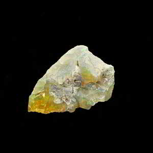 Ópalo etíope natural 20x14mm Forma libre Piedra preciosa en bruto Color blanco 8,70 Cts - Product Image 3