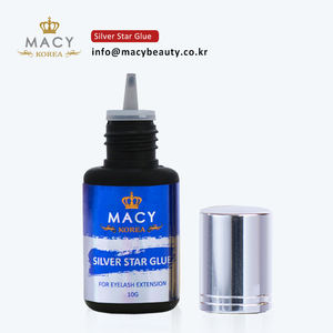 Pegamento para pestañas, venta al por mayor de fábrica, Corea, Unión Ultra fuerte, menos de 1 segundo, pegamento de estrella plateada - Product Image 3