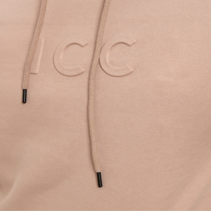 Sweat à capuche avec logo gaufré personnalisé 100% coton Sweat à capuche uni à manches longues pour hommes Technique d'hiver brodé - Product Image 4