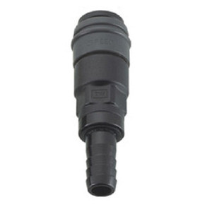 Acoplador de aire de lengüeta para manguera APLUS 3/8 ONE TOUCH, liberación rápida hembra, material plástico PA66, tamaño de tubería de" - Product Image 1