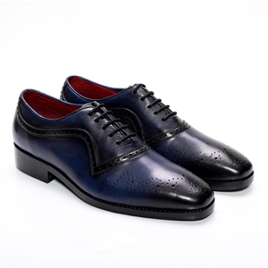 Goodyear Men's Premium Cow Leather Dress <b>Shoes</b> Comfortable Breathable and Waterproof Lightweight for Autumn and Summer Wear - Product Image 1