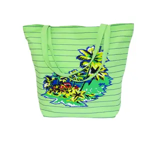 Sacs fourre-tout multifonctionnels au design excellent, sacs de plage imprimés écologiques, sacs de plage de qualité supérieure en gros, nouveau design - Product Image 1