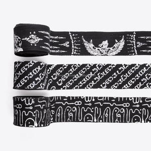 Bandages de boxe élastiques avec logo personnalisé de haute qualité conçus pour l'entraînement d'arts martiaux MMA Muay Thai Kickboxing - Product Image 4