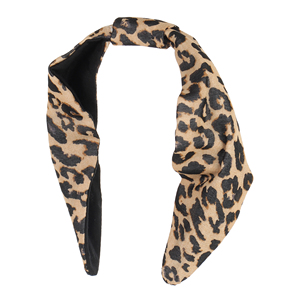 Diadema ancha de tela estampada de dos tonos vintage para mujer, accesorios para el cabello de alta calidad de la India - Product Image 4