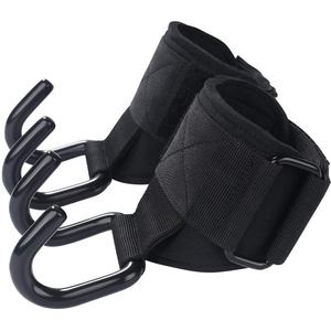 Heavy Duty Power Lifting Pull up Rod Hooks Custom <b>Gym</b> Weight Lifting Hooks Grips Straps Deadlift Strength Training Wrist <b>Wraps</b> - Product Image 1
