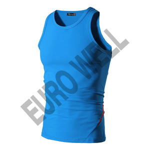 OEM logotipo personalizado al por mayor de los hombres de secado rápido chaleco camiseta sin mangas ropa de gimnasio culturismo hombres de tallas grandes camiseta sin mangas - Product Image 6