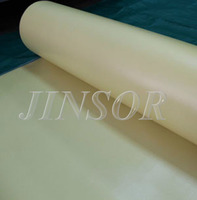 Tissu en taffetas de Kevlar aramide tissé, enduit TPU, certifié ASTM, 400 g/m², léger, résistant à l'eau, protection contre les coupures, doublure 1500DR