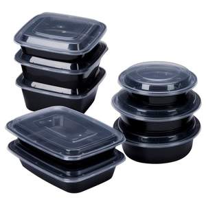 Rectangle and Sqaure Plastic Hinged-lid Takeaway Container