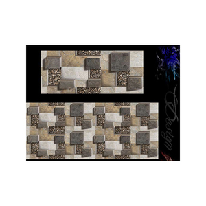 Premium Quality Gray Bathroom Porcelain Wall Tiles Digital Rustic Design Anti-Slip 250x600mm Hotel Use Buy Wholesale Price - Product Image 1
