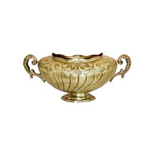 Frutero de Mesa para el Hogar, Frutero para Frutos Secos, Vajilla Decorativa para Mesa, Frutero Dorado para Servir Ensaladas de Frutas y Aperitivos - Product Image 1