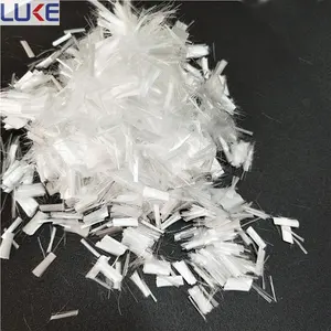 LUKE fibra in polipropilene PP facilmente dispersa in fibra di cemento anti-crepa