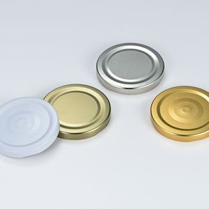 Capuchon à visser en métal de 30 mm, 38 mm, 48 mm, 53 mm, 58 mm, 63 mm, 66 mm, 70 mm, 82 mm pour bocal et bouteille en verre - Product Image 3