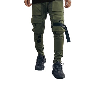 Pantalon cargo à poches multiples pour hommes, nouveau, mode décontractée, streetwear, Hip-Hop, 2020 - Product Image 1