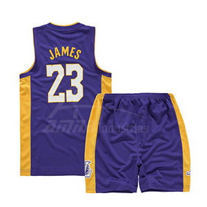 Uniforme de basket-ball homme, prix de gros/uniforme de basket-ball 100% Polyester - Product Image 6