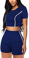 Ensembles courts pour femmes de haute qualité, vente en gros, en toile décontractée, avec dentelle sexy et pompons, motif boutonné, style motard, couleur unie, deux pièces