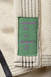 ชุดยูโด ยิวยิตสู กิโมโน MMA BJJ สำหรับฝึกซ้อมและแข่งขัน ผลิตตามสั่ง พร้อมบริการ OEM  ผ้าฝ้าย 100% น้ำหนัก 240 กรัม สวมใส่สบาย รับทำโลโก้ตามแบบ - Product Image 4