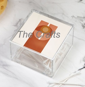Boîte à bonbons en acrylique de conception merveilleuse avec couvercle forme carrée servant une boîte à bonbons au chocolat aux prix les plus bas - Product Image 6