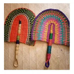 Traditional Chinese Gifts Personalized Hand Crafted Bamboo Fan Handmade Wicker