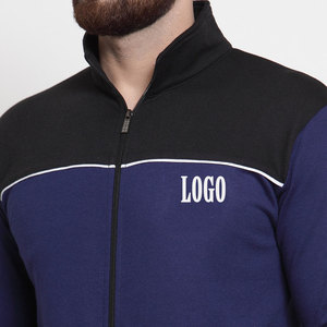 2025 personalizado deportes Fitness Jogging chándal Unisex poliéster algodón bordado venta al por mayor deportes Jogging traje en blanco personalizable - Product Image 4