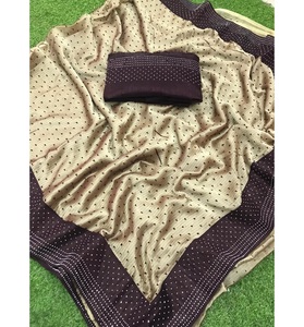 Party Wear Banarasi Saree con diseñador Surat Blusa Material Bollywood Indian Sari con blusa Mayorista Torque Color Saree Étnico - Product Image 2