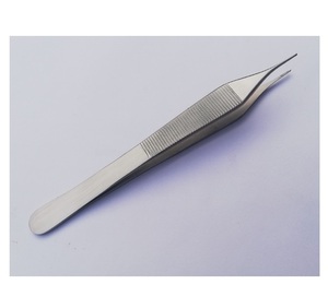 Kẹp Mô <span class=keywords><strong>Micro</strong></span> <span class=keywords><strong>Adson</strong></span> 1X2 Răng Mạ Vàng - Product Image 4