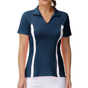 Polos para Mujer, Diseño Personalizado, Uniformes, Ropa para Eventos, Tela Transpirable, Técnicas Bordadas, Color Sólido, Precio de Fábrica - Product Image 2