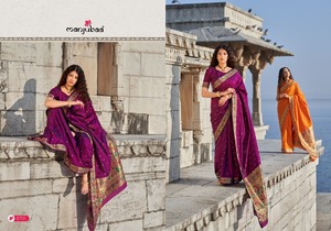 Vêtements de mariage traditionnels indiens, Banarasi, paihani en soie douce, pour femmes, vente en gros, vêtements de styliste et à la mode, nouvelle collection - Product Image 3