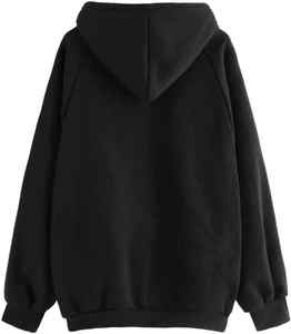 OMG เสื้อฮู้ดขนาดใหญ่พิเศษสำหรับผู้ชาย,เสื้อฮู้ดซักได้กำหนดโลโก้ทอได้เองสำหรับฤดูหนาว - Product Image 3