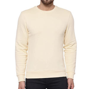 Sudadera personalizada de estilo callejero para hombre, de alta calidad, venta al por mayor, con cuello redondo - Product Image 1