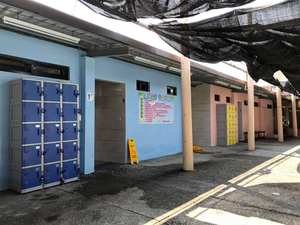 Small Size ABS Plastic Coin Operated Locker with stainless lock for Swimming Pool - Product Image 2