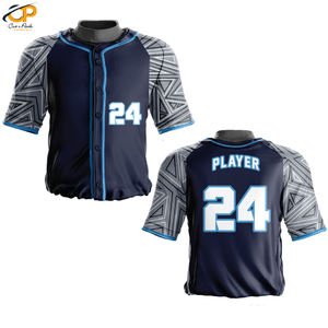 Uniforme de baseball logo pour hommes, maillot de baseball personnalisé à sublimation, rapide, de qualité supérieure, 2022 - Product Image 2